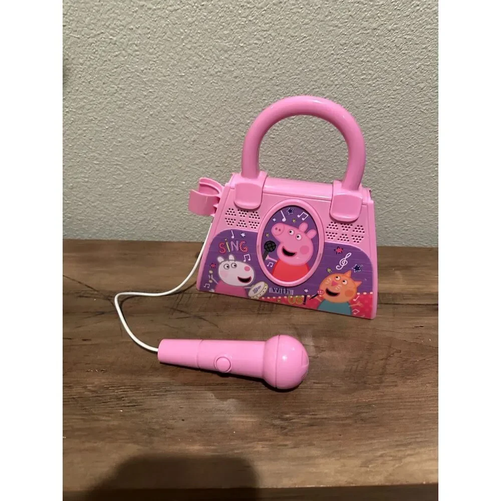Peppa Pig Sing Along Karaoke Machine with Microphone